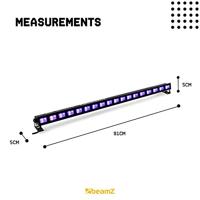 BeamZ BUV183 18x 3W UV LED-bar - thumbnail