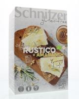 Schnitzer Rustico amaranth glutenvrij bio 500 Gram - thumbnail