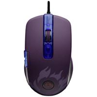 Lexip Naruto Shippuden Madara Destruction Gaming-muis Kabelgebonden Optisch Zwart, Lila 12000 dpi Verlicht, Gewichtsreductie - thumbnail