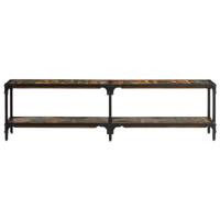 Tv-meubel 150x30x41 cm massief gerecycled hout - thumbnail