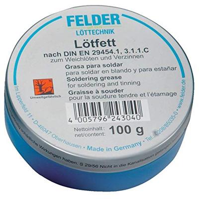 Felder Soldeervet | 100 g | voor zachtsolderen | 5 stuks - 243100501 - 243100501