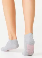 Dames Yoga sok - Antislip Sneaker sokken - Pilates grip sokken katoen - thumbnail