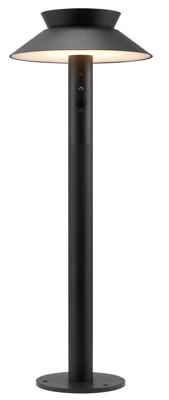 Enzo led solar paallamp | justina 5w 3000k zwart ip44 60cm - 4802826 Enzo led solar paallamp | justina 5w 3000k zwart ip44 60cm - 4802826