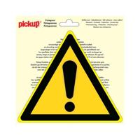 Pictogram driehoek 20 cm Sticker Leonurus Pickup - Pickup - thumbnail