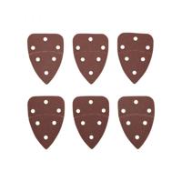 Wolfcraft Hechtschuurbladen | K80 | Geperforeerd | 98 x 139mm | 6 stuks - 3137000 - thumbnail