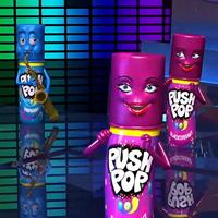 Bazooka Push pop 4 smaken (20 stuks) - thumbnail