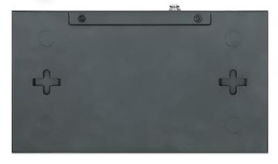INTELLINET 562010 Switch 5-poorts Poe++ met 4 Gigabit-poorten en een RJ45-poort Gigabit uplink zwart