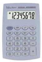 Vector Zakrekenmachine KAV VC-210 LB, 8-cijferig, 64x98,5 mm, lichtblauw - thumbnail