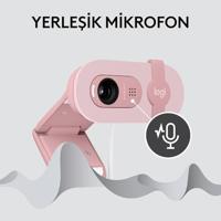 Logitech Brio 100 webcam 2 MP 1920 x 1080 Pixels USB Roze - thumbnail