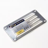 Aluminium Schoepenrooster Opbouw 180 X 90mm - Alu (1-1809a) - thumbnail