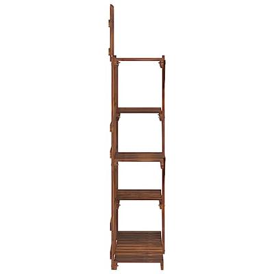 Plantenstandaard 60x25x130 cm massief vurenhout