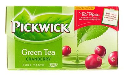 Pickwick - Groene thee Cranberry - 20 zakjes