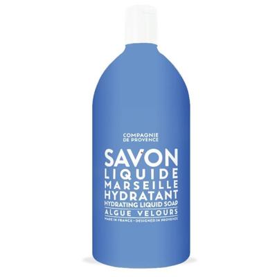 Compagnie de Provence Algue Velours Savon Liquide Marseille Hydratant Refill 1000ml