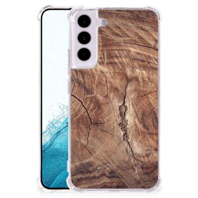Samsung Galaxy S22 Stevig Telefoonhoesje Tree Trunk Samsung Galaxy S22 Stevig Telefoonhoesje Tree Trunk