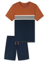 Schiesser Schiesser Heren Pyjama Short admiral 183590 48/S - thumbnail