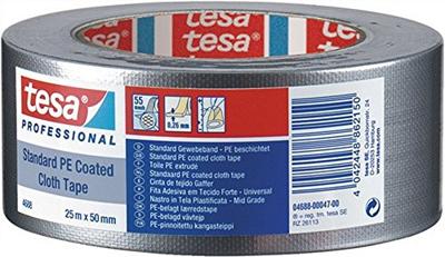 Tesa ducttape Tesaband 4688 zwart 25mmx50mtr