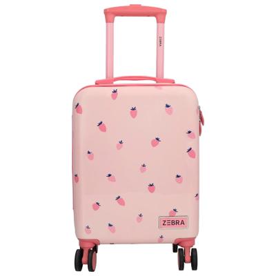 Zebra Trends Avonturier Kinderkoffer Meisjes-Strawberry