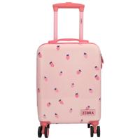 Zebra Trends Avonturier Kinderkoffer Meisjes-Strawberry - thumbnail