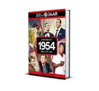 Boek mijn eerste 18 jaar 1954 - thumbnail