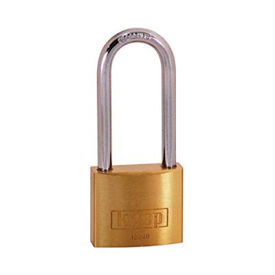 Kasp K12040L63D Hangslot 40 mm Goud-geel Sleutelslot