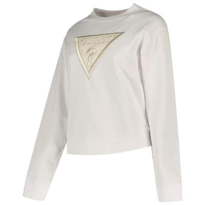 Guess Lace Triangle Sweater Dames Wit - Maat M - Kleur: Wit | Soccerfanshop
