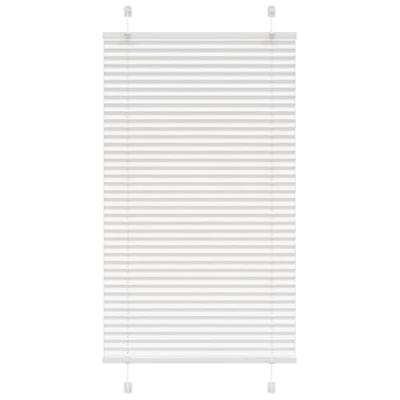 Pliss rolgordijn 80x150 cm stofbreedte 79,4 cm polyester wit - thumbnail