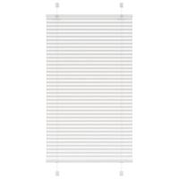 Pliss rolgordijn 80x150 cm stofbreedte 79,4 cm polyester wit - thumbnail