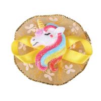 QHP Showbows Unicorn geel - thumbnail