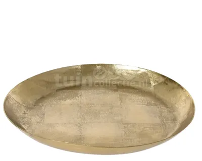Decoratiebord Metaal Goud 30x30cm