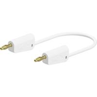 Stäubli 64.1031-02529 // LK-4A-F10 Meetsnoer 25 cm Wit 1 stuk(s) - thumbnail