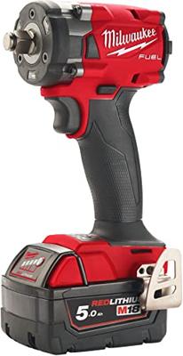 Milwaukee M18 FUEL™ FIW2F12-502X Compacte accu slagmoersleutel 339Nm 1/2" frictiering 18V 5.0Ah in HD-Box - 4933478444 Milwaukee M18 FUEL™ FIW2F12-502X Compacte accu slagmoersleutel 339Nm 1/2" frictiering 18V 5.0Ah in HD-Box - 4933478444