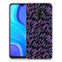 Xiaomi Redmi 9 | TPU bumper | Feathers Color - thumbnail
