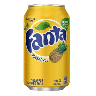 Fanta USA Pineapple (12 x 355 ml) Fanta USA Pineapple (12 x 355 ml)