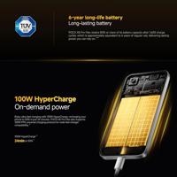 Smartphone Poco X8 PRO MAX 6,83" Octa Core MediaTek Dimensity 9500s 12 GB RAM 512 GB Zwart - thumbnail