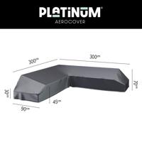Platinum AeroCover | Loungesethoes 300 x 300 x 90 x 30-45-70(h) - thumbnail