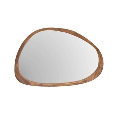 Brix Spiegel 'Jaira' Mangohout, 80 x 120cm, kleur Bruin