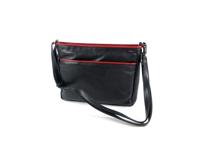 Berba Schoudertas Soft 005-450 Black Red - thumbnail