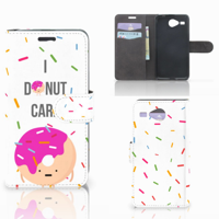 Acer Liquid Z520 Book Cover Donut Roze - thumbnail