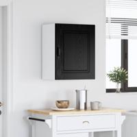 Keukenkast Kalmar Zwart Eiken 50 x 31 x 60 cm Bewerkt hout - thumbnail