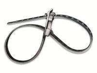 HellermannTyton 115-28589 SRT58028 Kabelbinder 580 mm 28 mm Zwart Hersluitbaar, Zeer flexibel, Met terughaaloog 1 stuk(s) - thumbnail