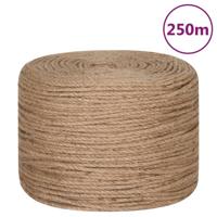 VidaXL Touw 250 m lang 8 mm dik jute - thumbnail