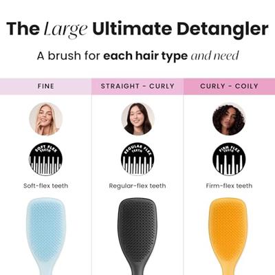 Tangle Teezer the wet detangler large black - thumbnail