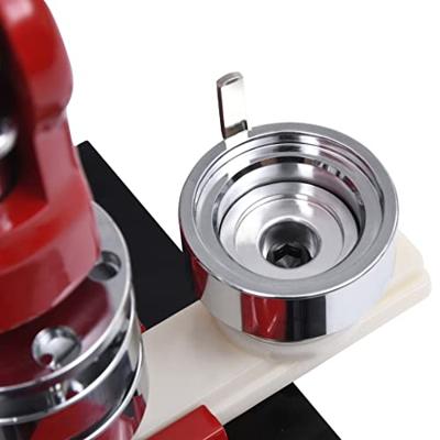 Buttonmachine met cirkelsnijder 44 mm