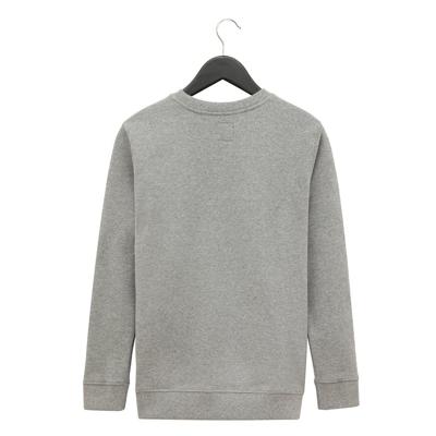 VANS sweater Classic Crew met logo grijs melange/zwart VANS sweater Classic Crew met logo grijs melange/zwart