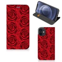 iPhone 12 Mini Smart Cover Red Roses - thumbnail