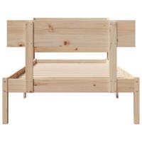 Bedframe zonder matras massief grenenhout 90x200 cm - thumbnail