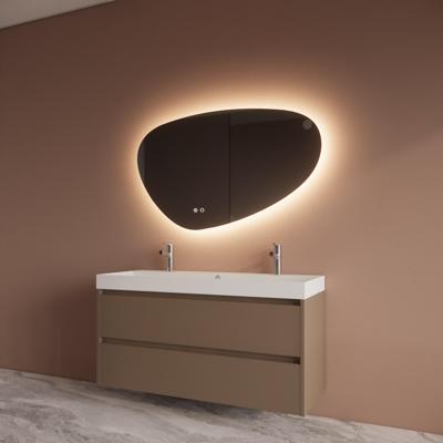 Badmeubelset BWS Riga Met Lako Wastafel Wit 120 cm Latte Boss & Wessing Badmeubelset BWS Riga Met Lako Wastafel Wit 120 cm Latte Boss & Wessing