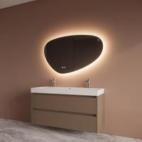 Badmeubelset BWS Riga Met Lako Wastafel Wit 120 cm Latte Boss & Wessing - thumbnail