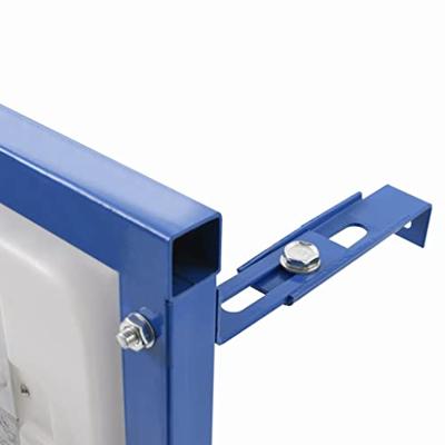VidaXL Stortbak verborgen hoog 11 l 41x41x(110-125) cm