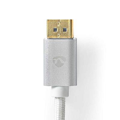 Nedis DisplayPort-Kabel | DisplayPort Male naar DisplayPort Male | 2 m | 1 stuks - CCTB37014AL20 CCTB37014AL20